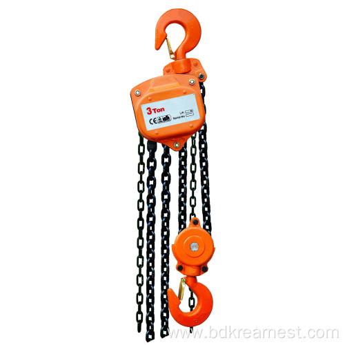 quality guaranteed VT type manual chain block hoist